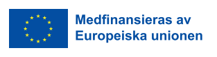 Medfinansieras av europeiska unionen
