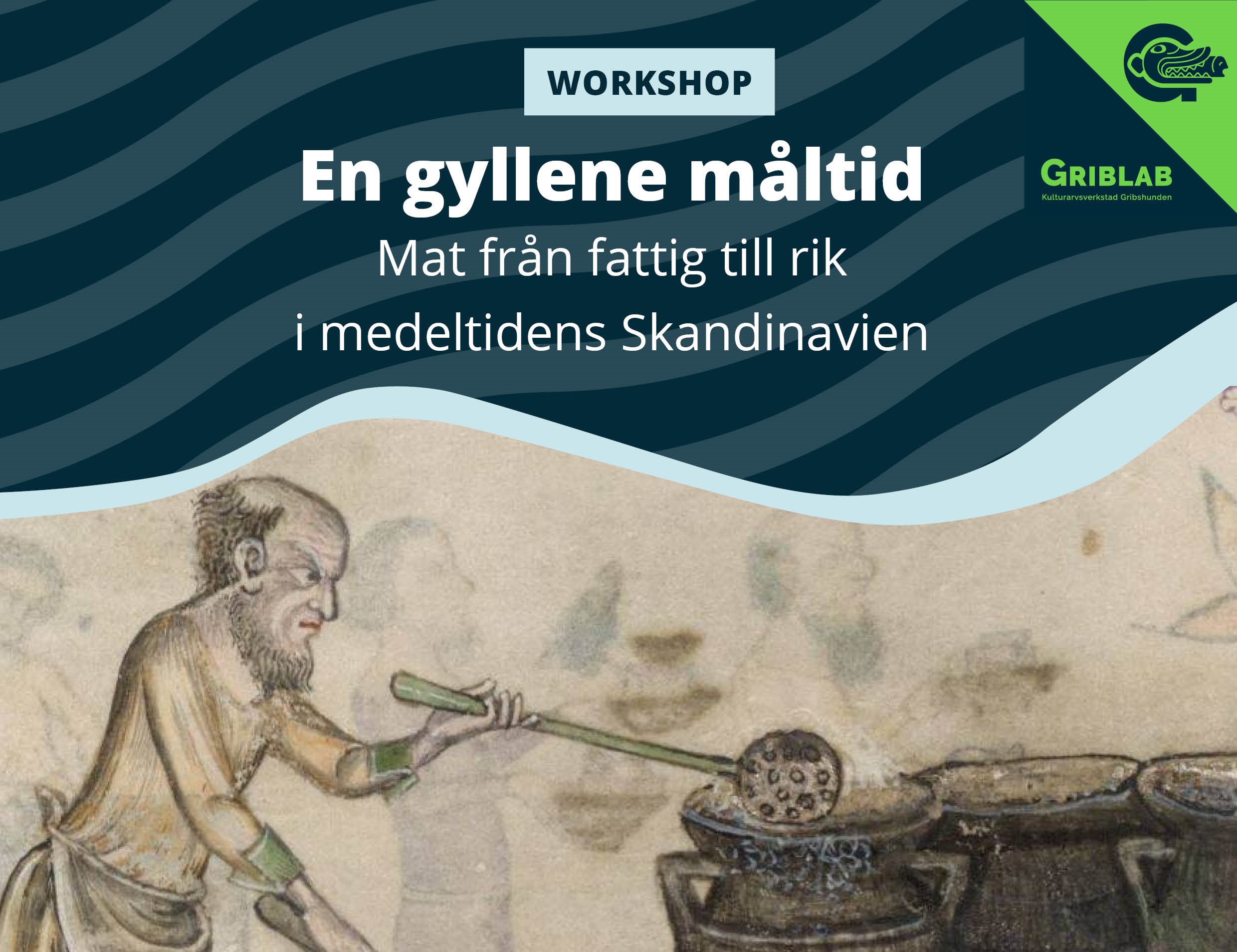 Workshop. Mathantverk. Medeltida bild.