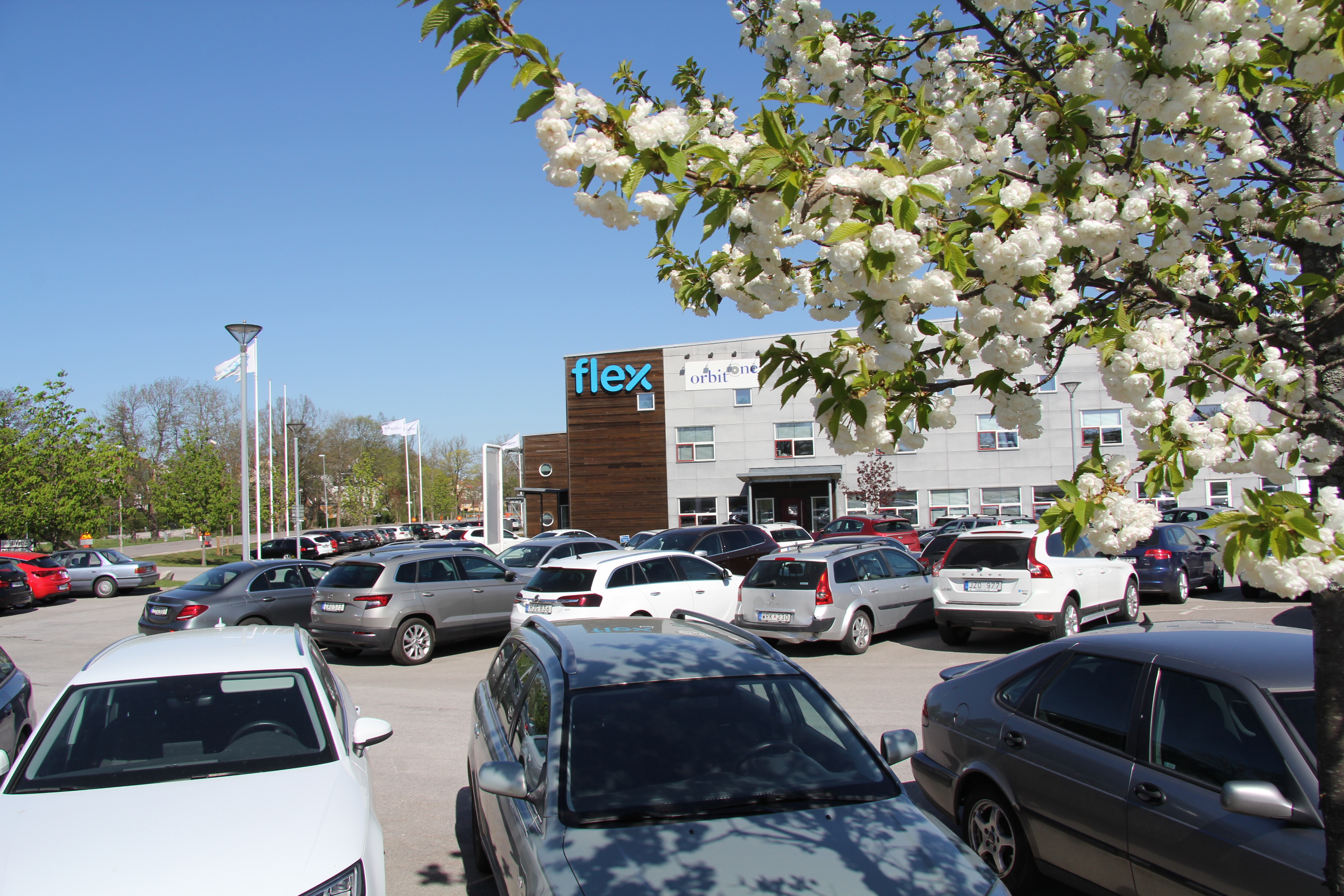 Parkering kontor Telefonen Fridhemsvägen 15 