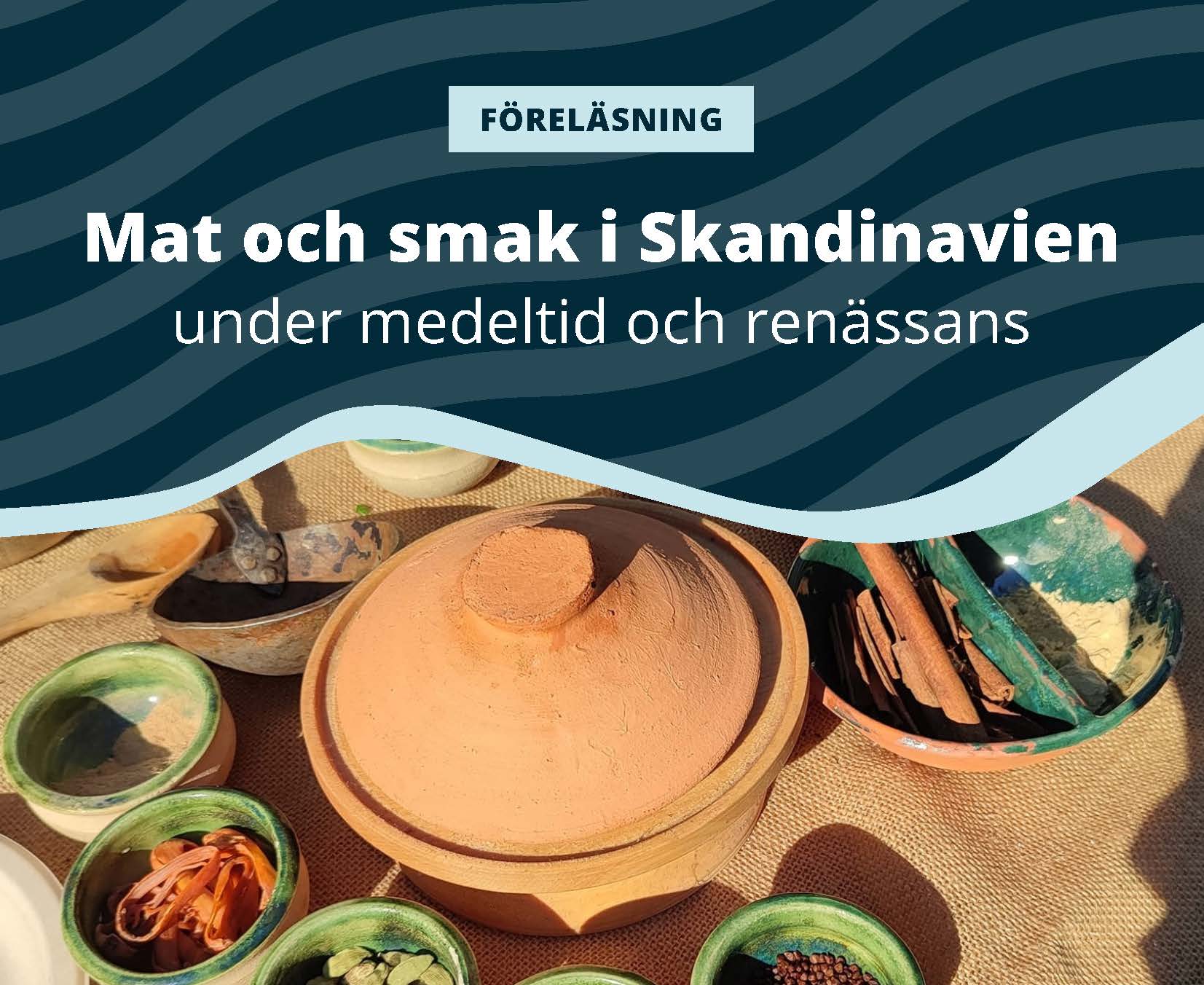 Föreläsning, mat och smak.