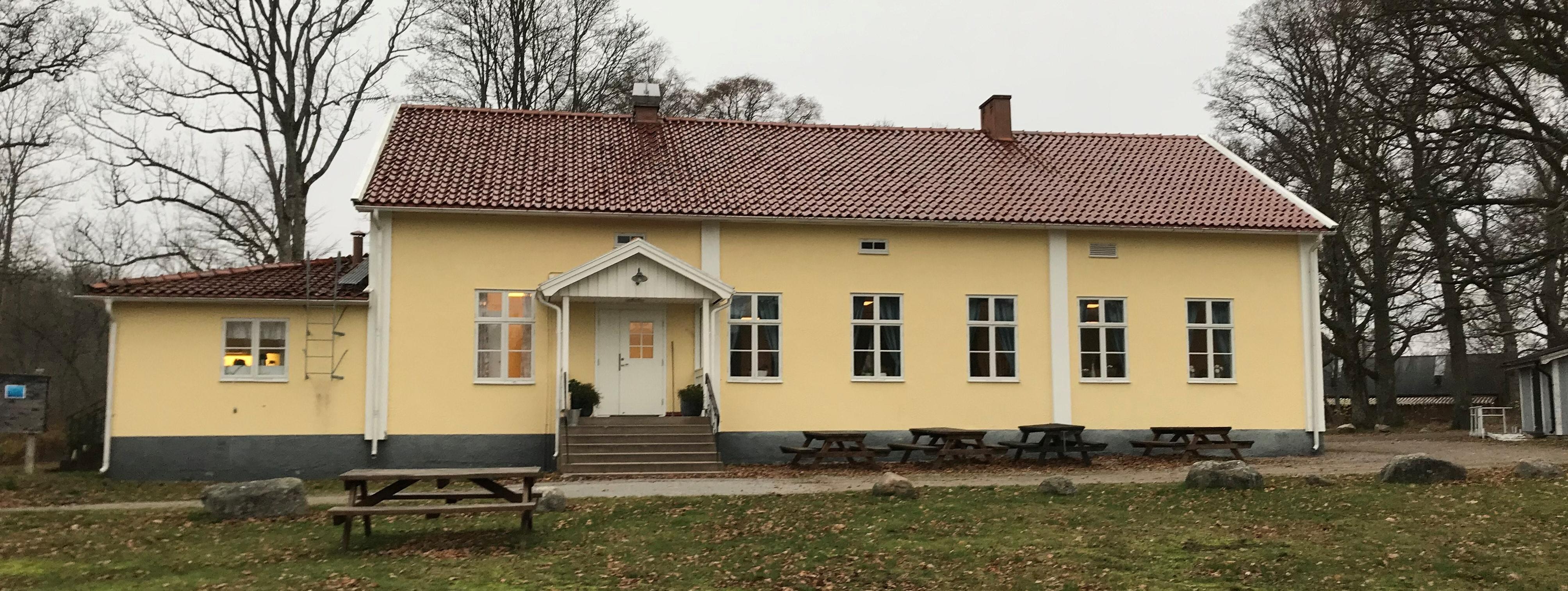 Entren till Rydsgården där fritidsgården ligger