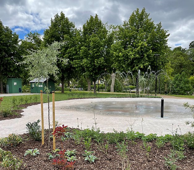 Vattenlek i Kilenparken