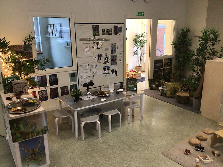 Bild inifrån Backaryds förskola