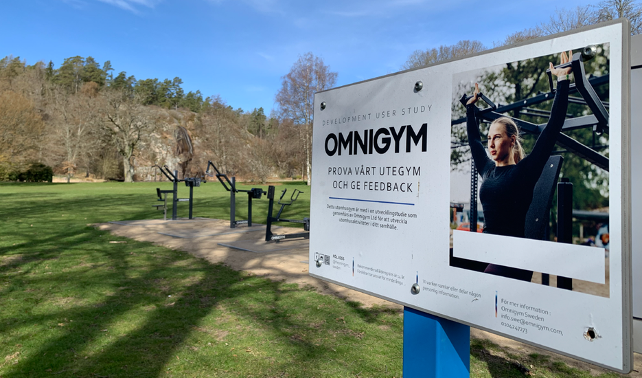 brunnsbadet Utegym