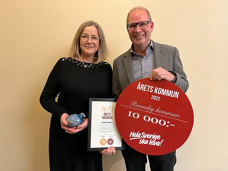 Prisutdelning Årets kommun 